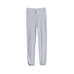 Love by GAP XS light grey waffle PJ jogger